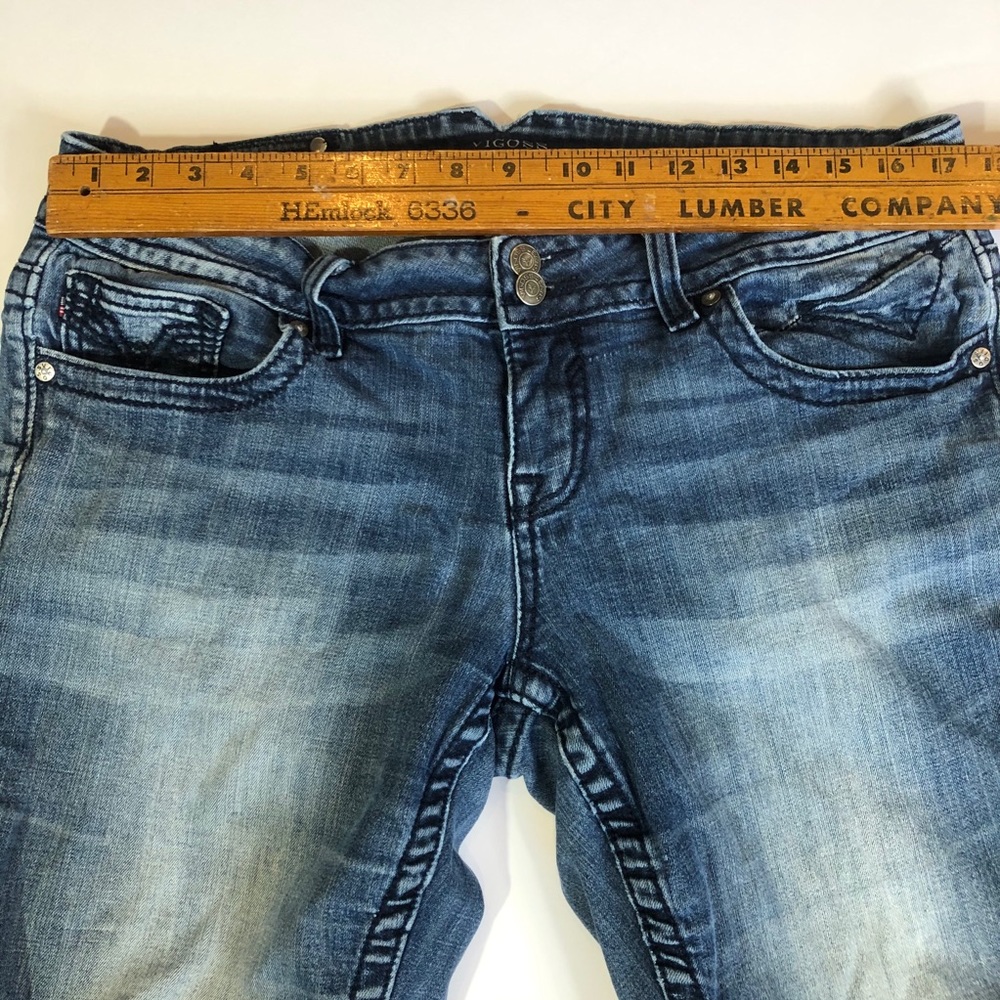Vigoss Med Wash Chelsea Jeans 16 - Picture 6 of 7